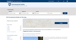 Desktop Screenshot of hotels-in-carcassonne.com